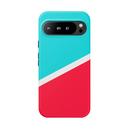 Aqua Pop Colorblock Tough Phone Case