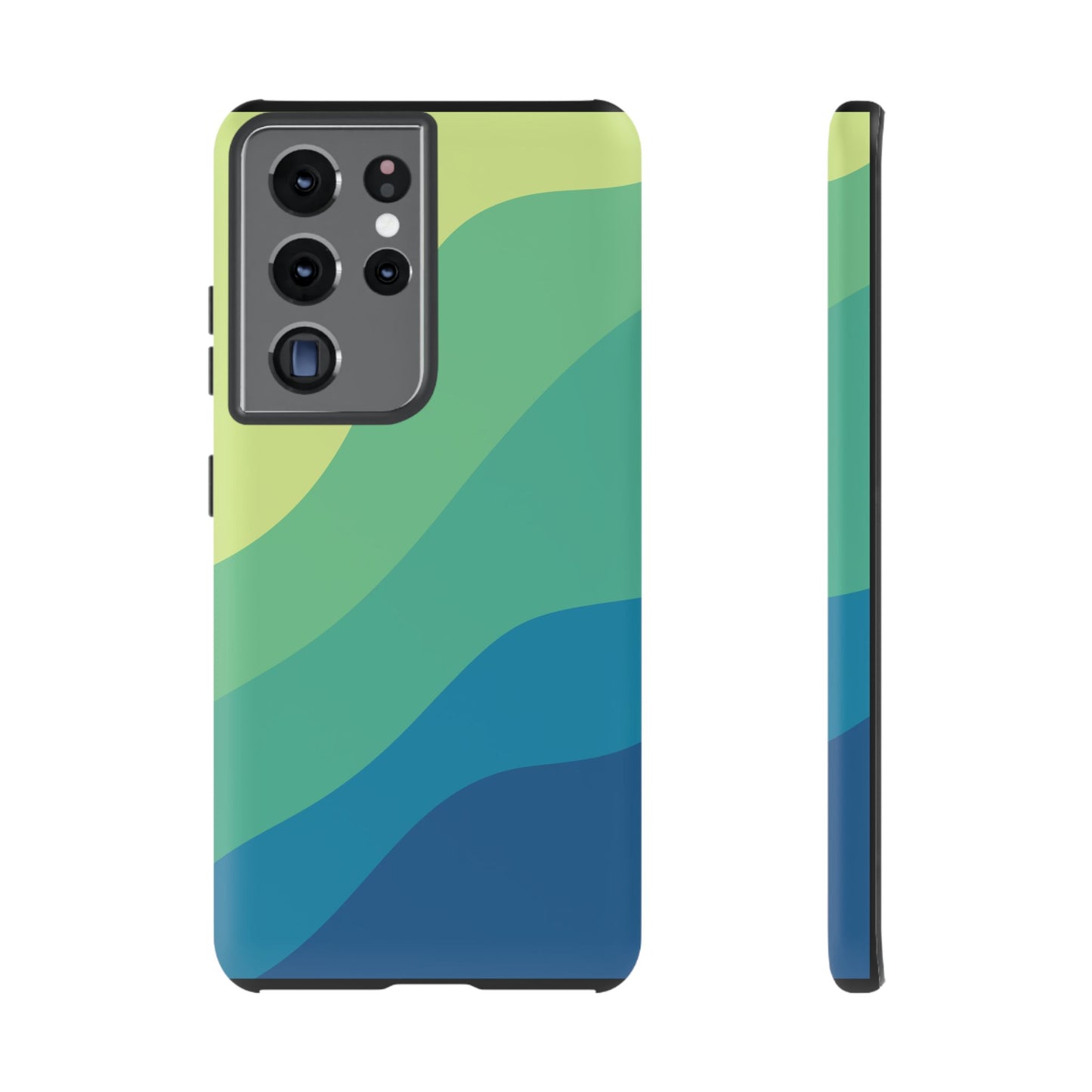 Coastal Green Wave Tough Phone Case