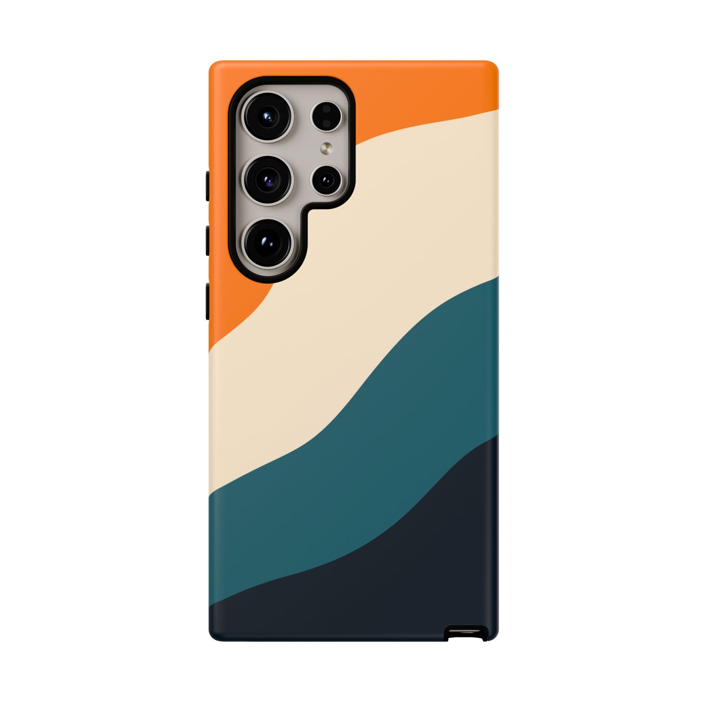 Blue Tide Wave Tough Phone Case