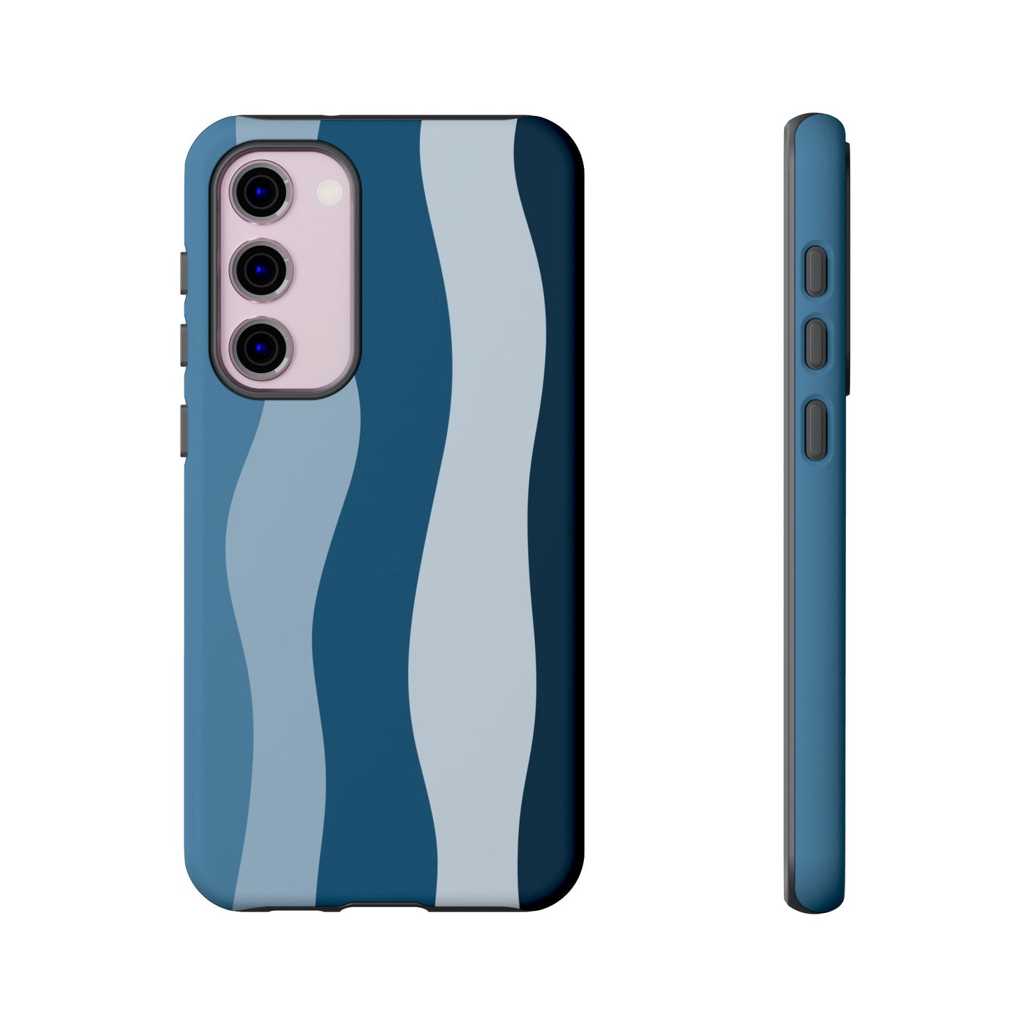 Blue Tide Wave Tough Phone Case