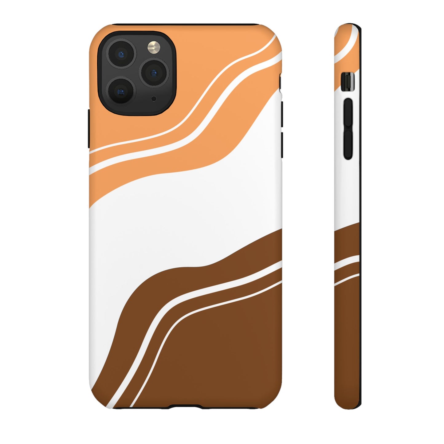 Caramel Cream Wave Tough Phone Case