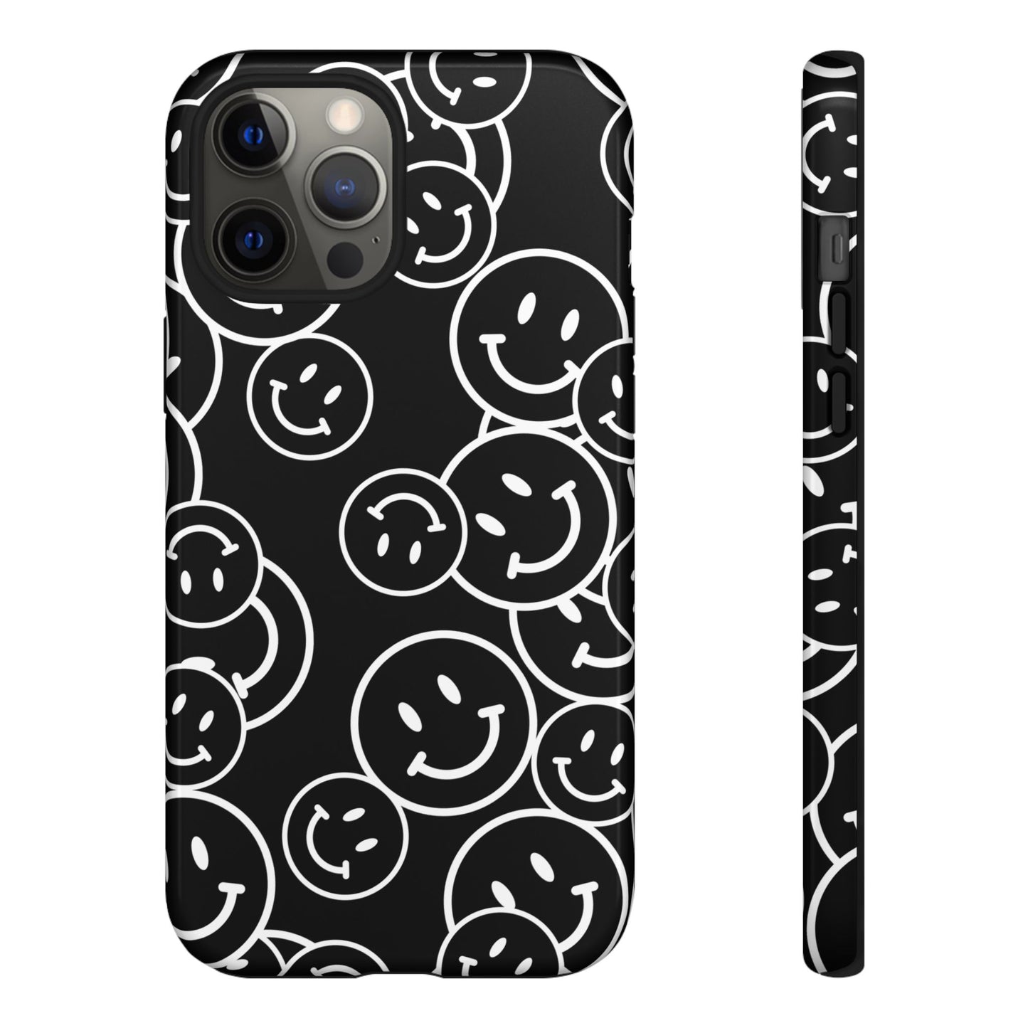 Happy Face Pattern Tough Phone Case