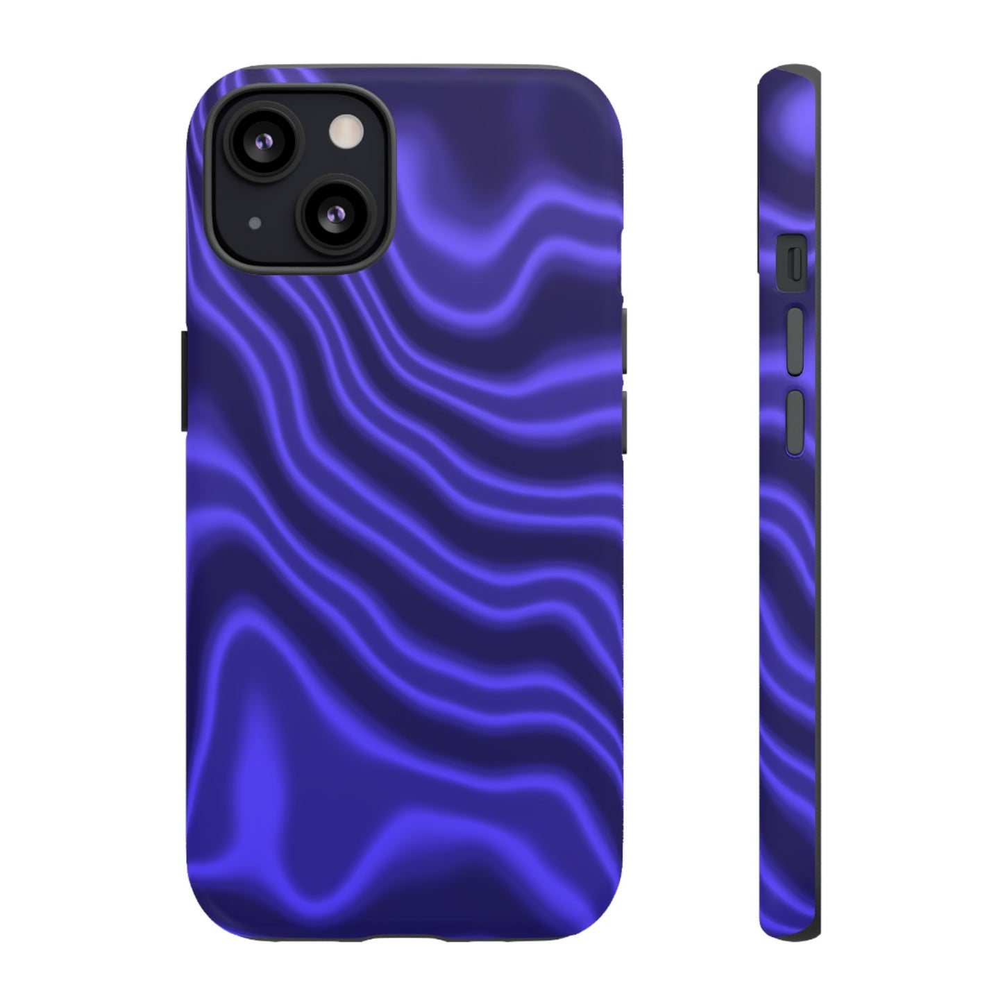 Neon Purple Flow Tough Phone Case
