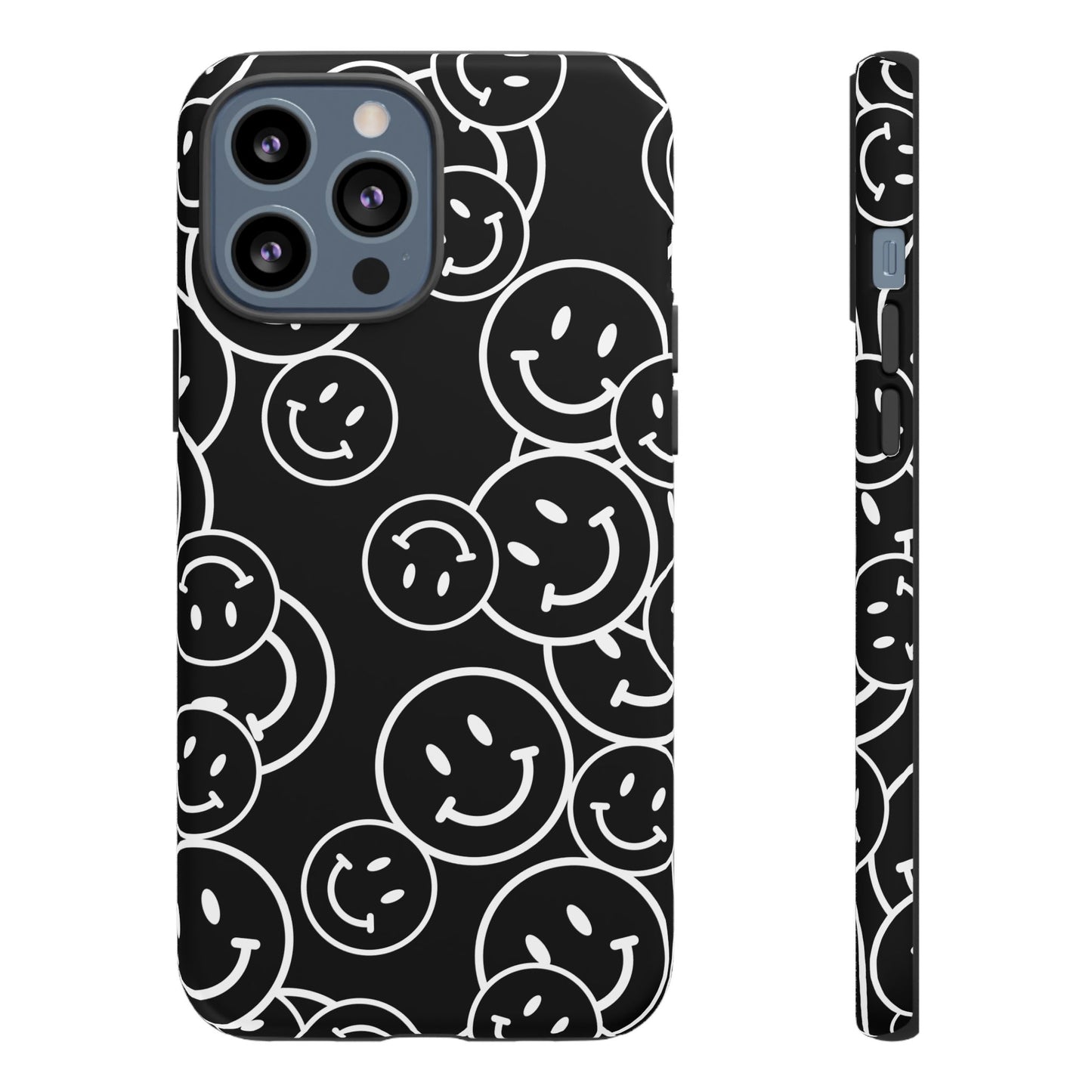 Happy Face Pattern Tough Phone Case