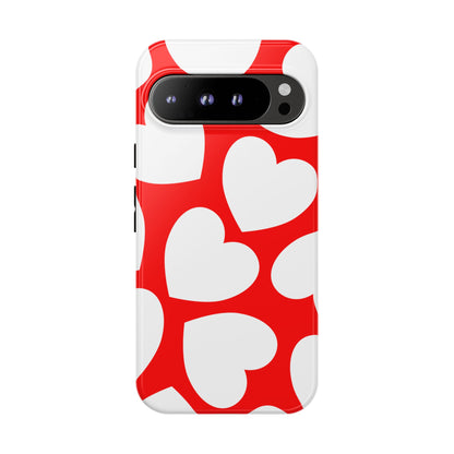 Love Pop Red Heart Tough Phone Case