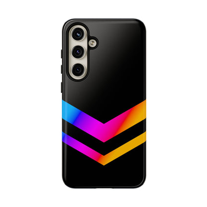 Neon V-Stripe Tough Phone Case