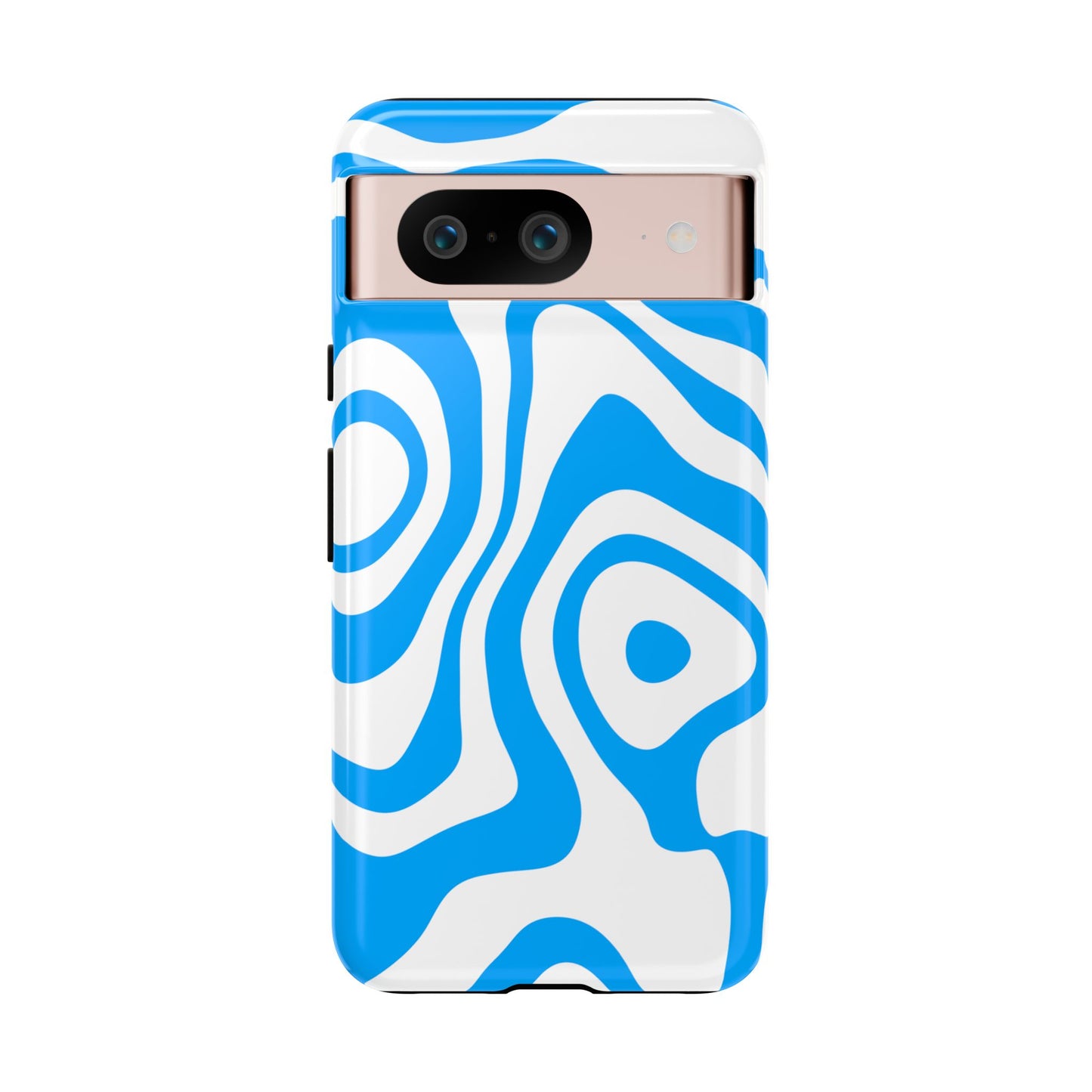 Blue Contour Tough Phone Case