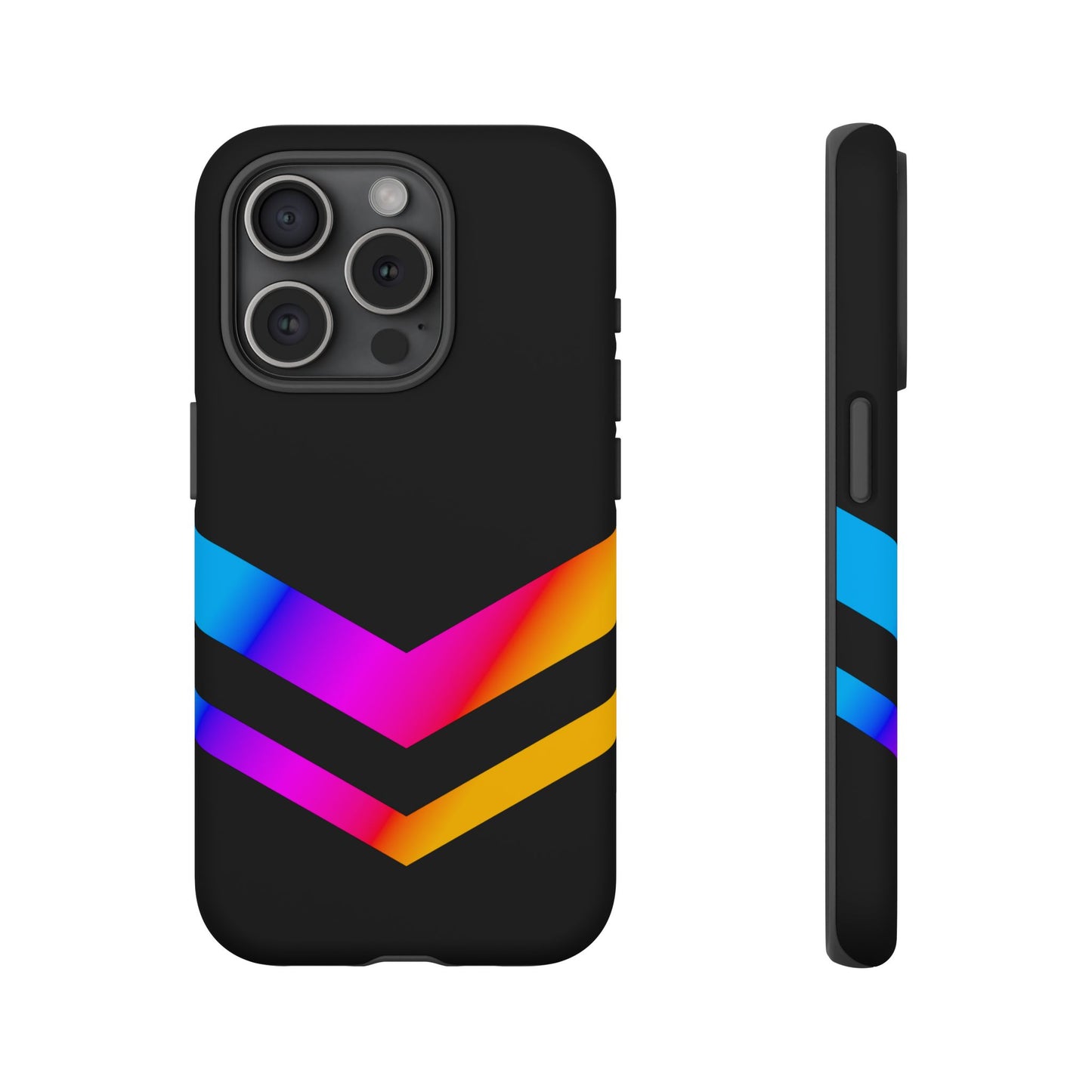 Neon V-Stripe Tough Phone Case