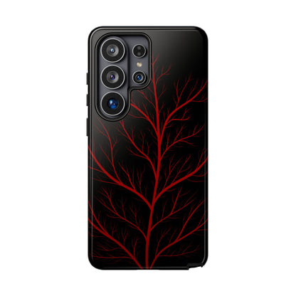 Crimson Branch Tough Phone Case