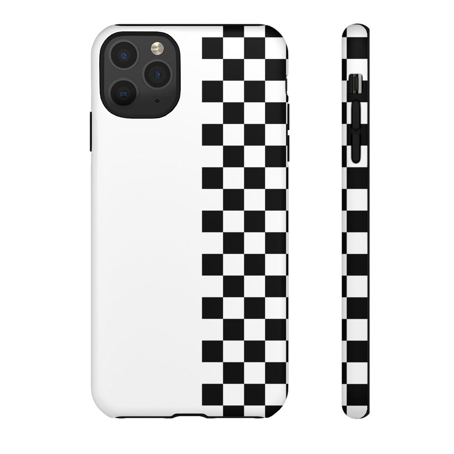 Checker Stripe Tough Phone Case