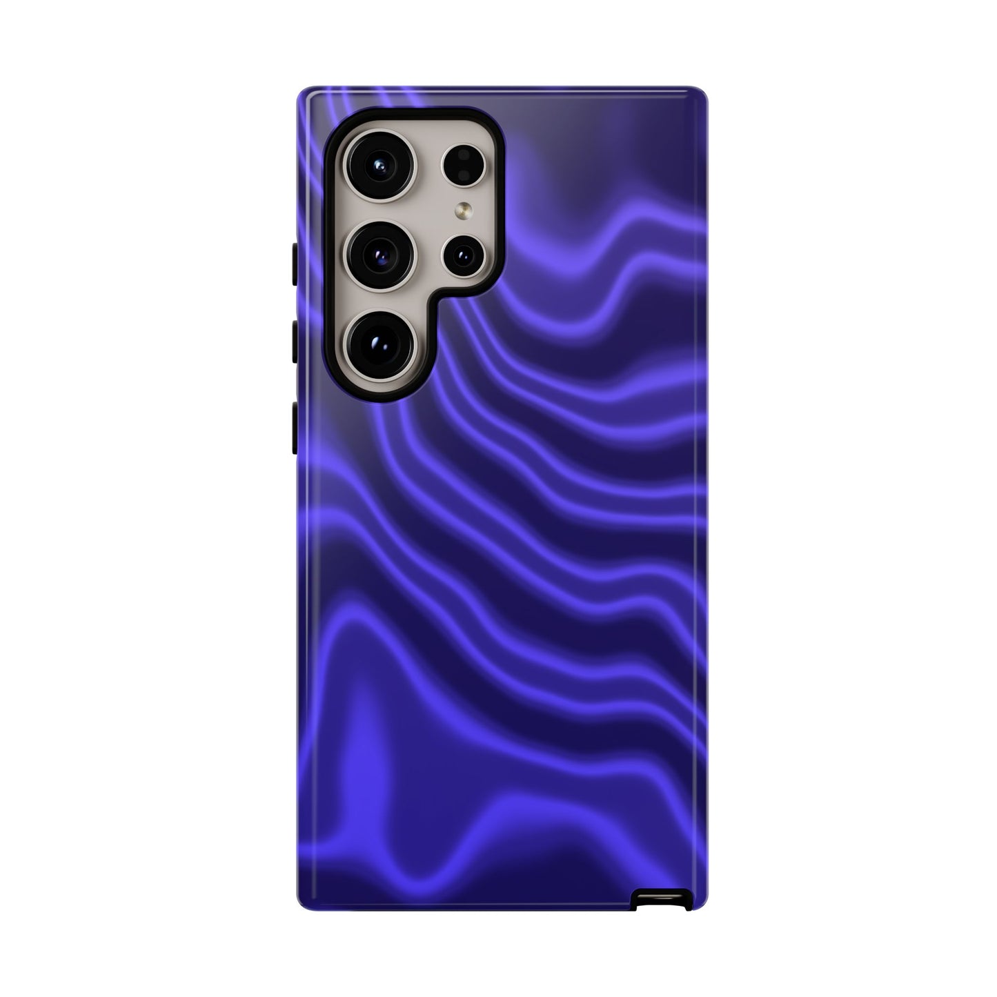 Neon Purple Flow Tough Phone Case