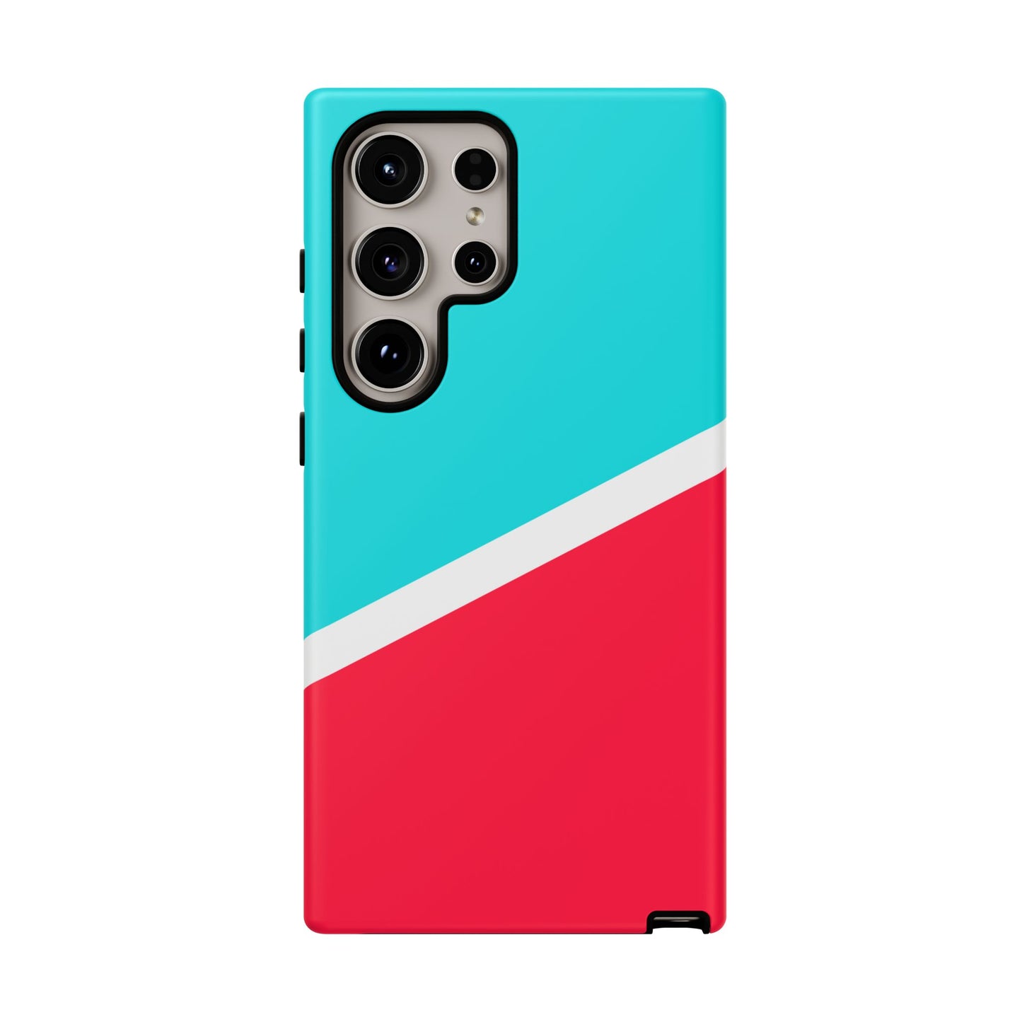 Aqua Pop Colorblock Tough Phone Case