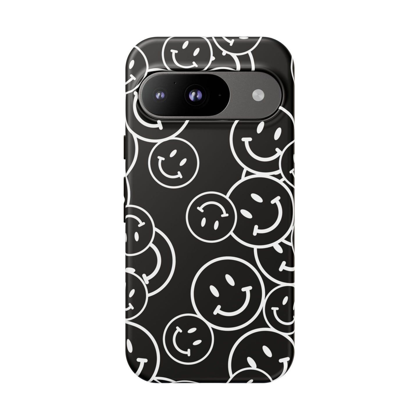 Happy Face Pattern Tough Phone Case
