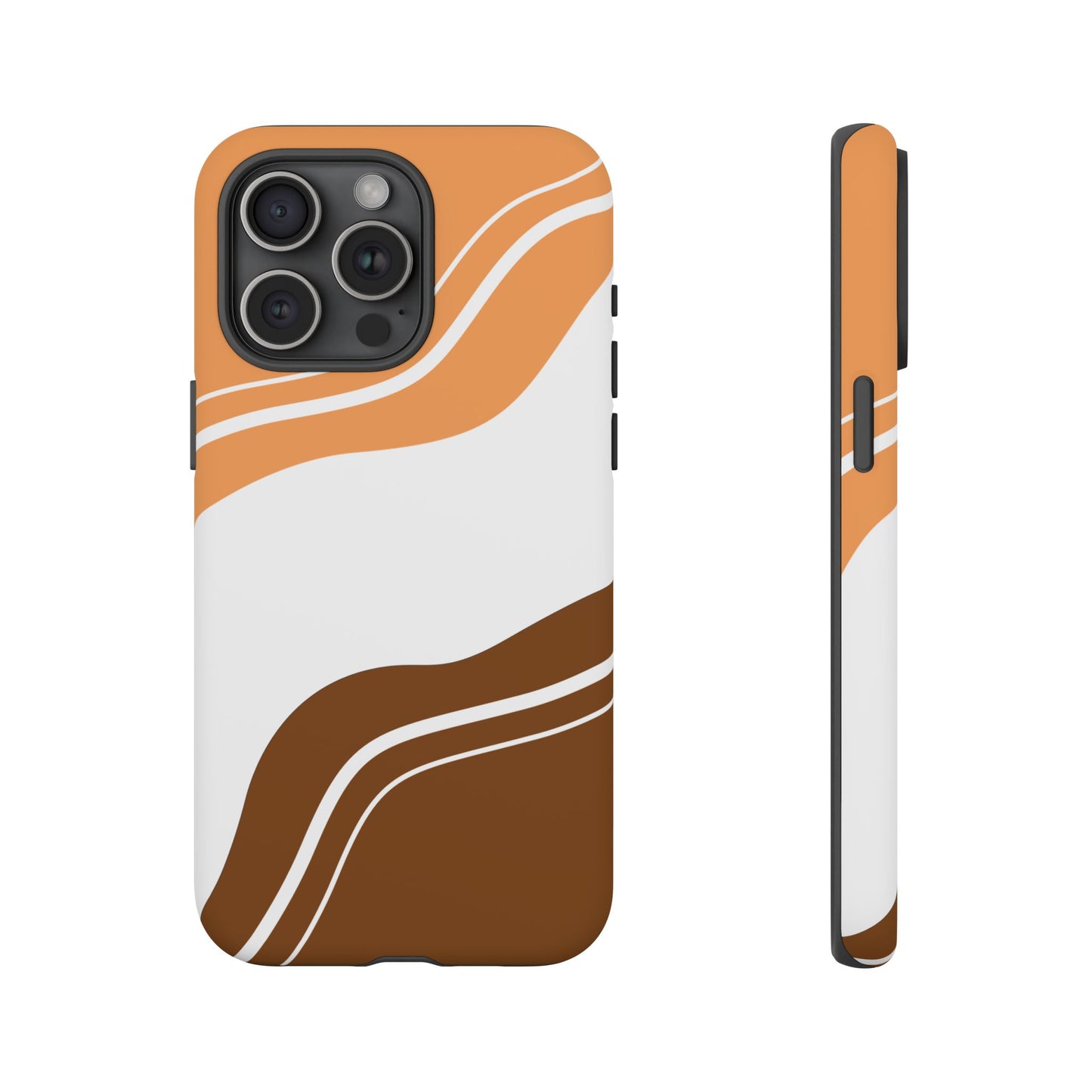Caramel Cream Wave Tough Phone Case
