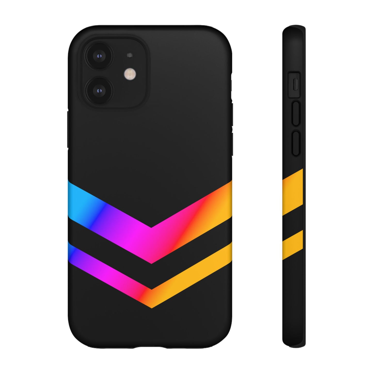 Neon V-Stripe Tough Phone Case