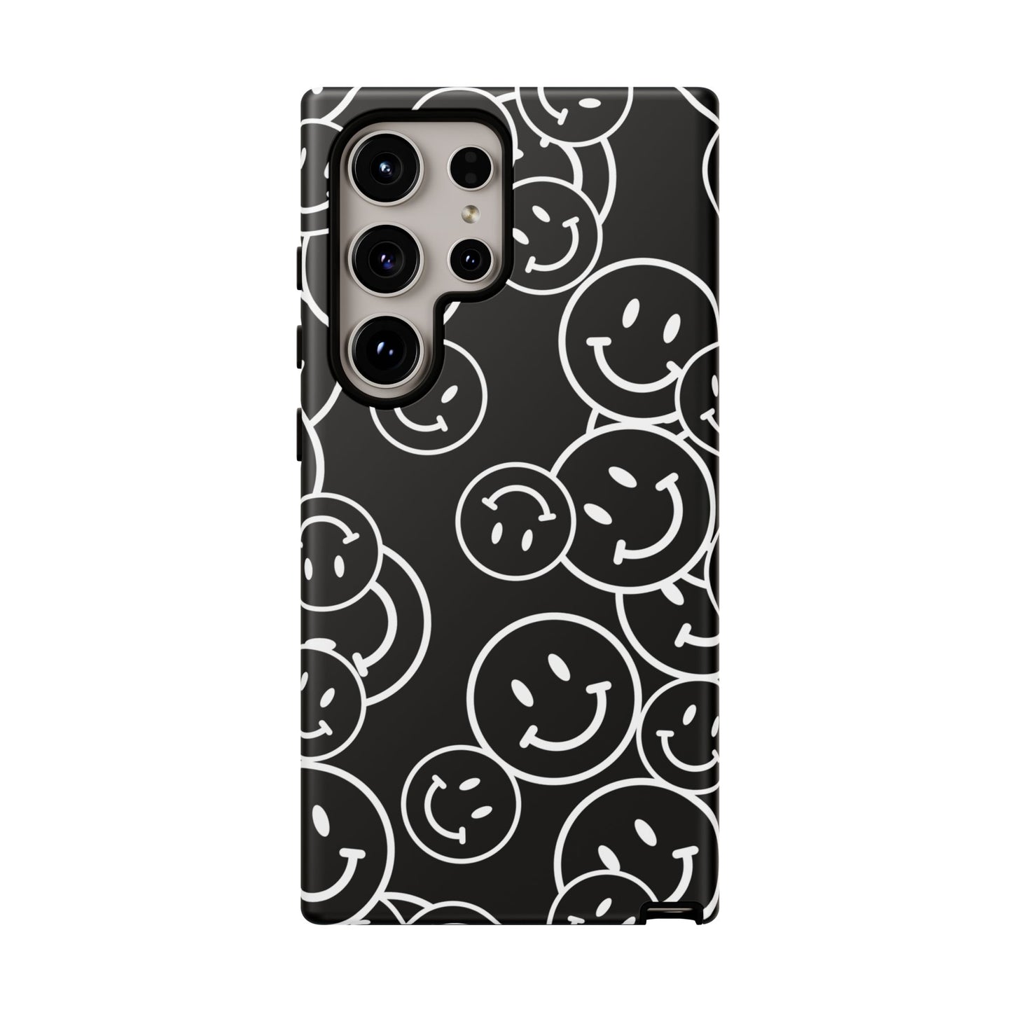 Happy Face Pattern Tough Phone Case