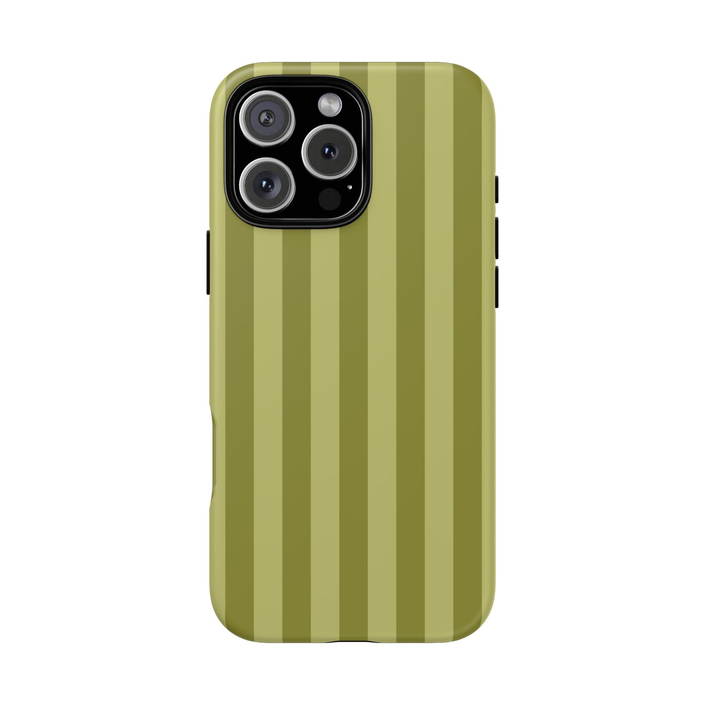 Olive Stripe Tough Phone Case