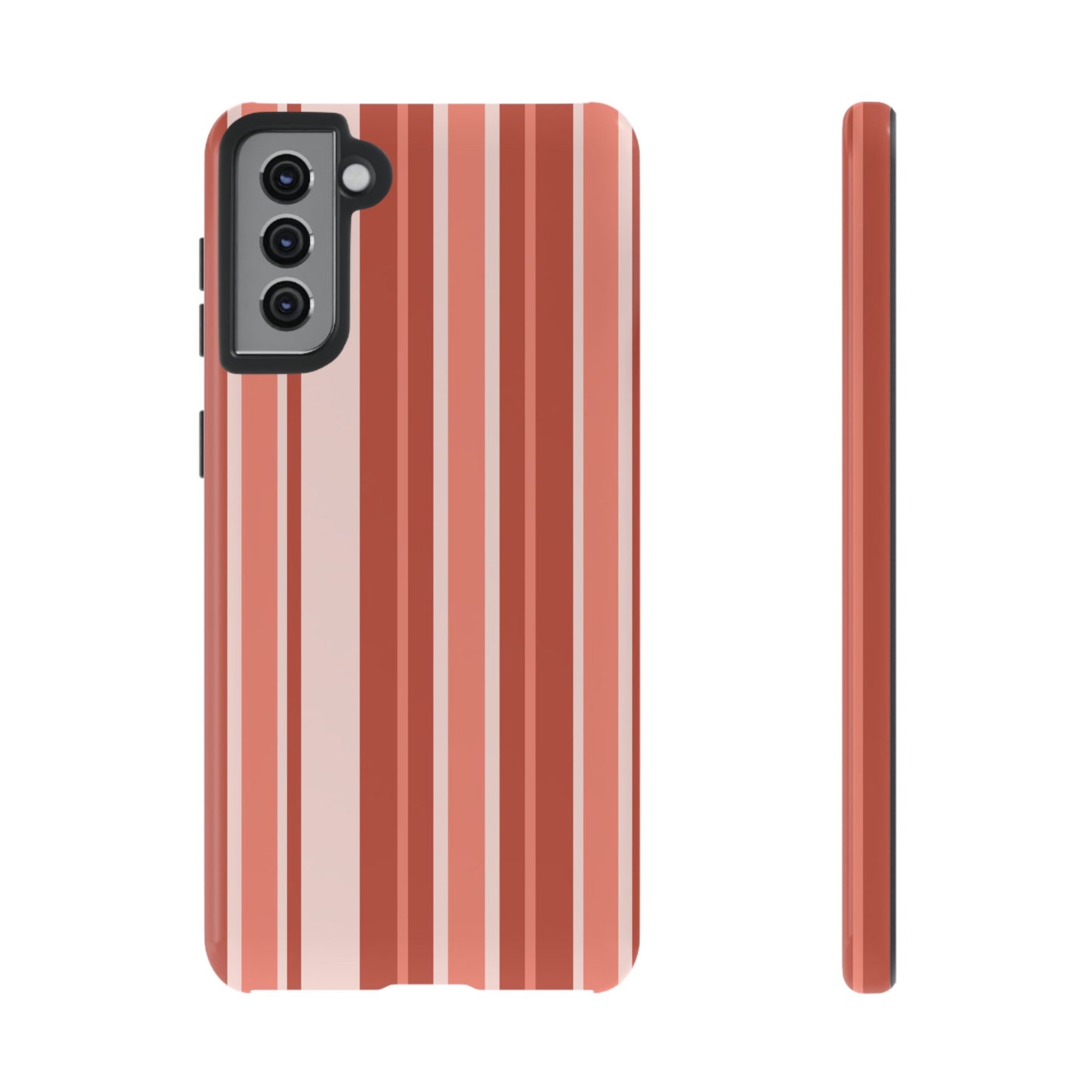 Terracotta Stripe Tough Phone Case