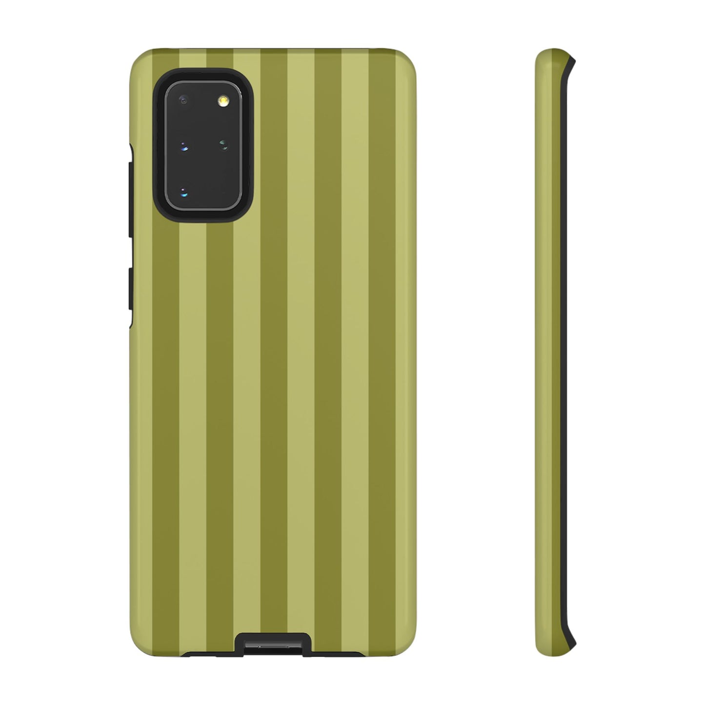 Olive Stripe Tough Phone Case