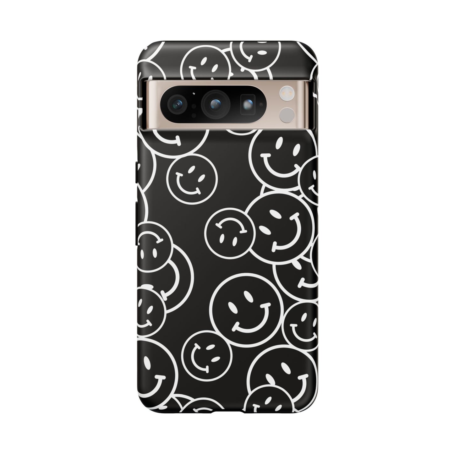 Happy Face Pattern Tough Phone Case