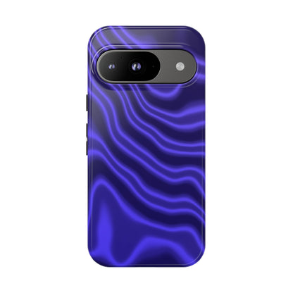 Neon Purple Flow Tough Phone Case
