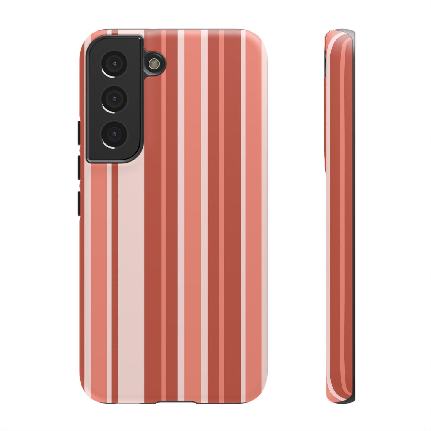 Terracotta Stripe Tough Phone Case