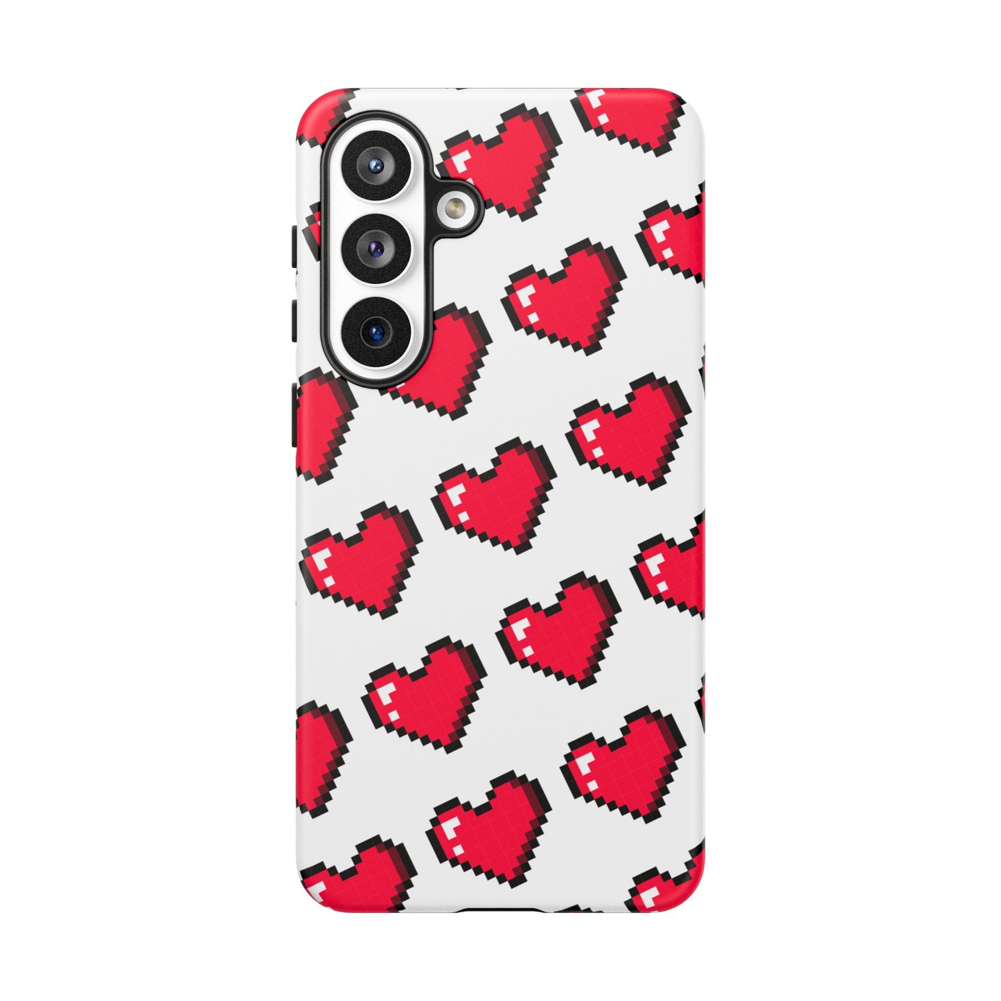 Pixel Heart Tough Phone Case