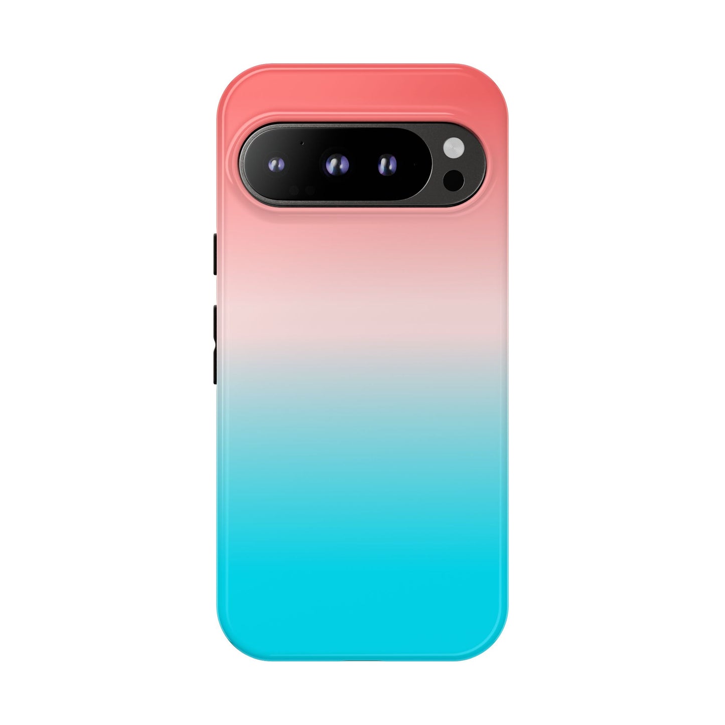 Pink Aqua Gradient Tough Phone Case