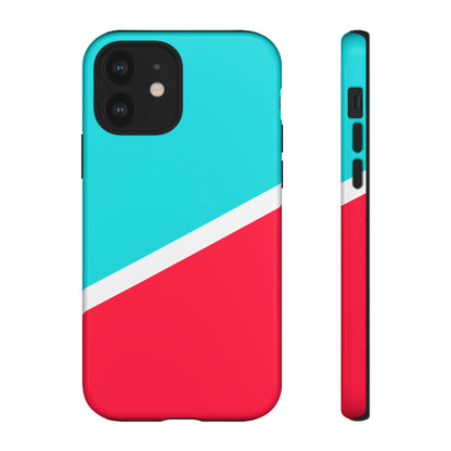 Aqua Pop Colorblock Tough Phone Case