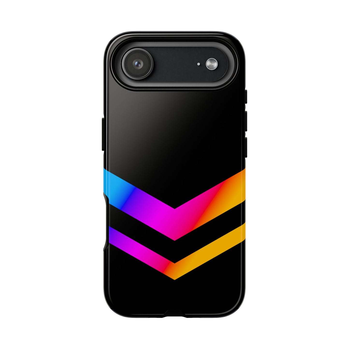Neon V-Stripe Tough Phone Case