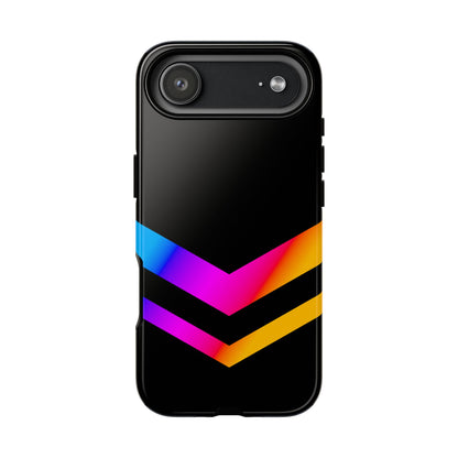 Neon V-Stripe Tough Phone Case