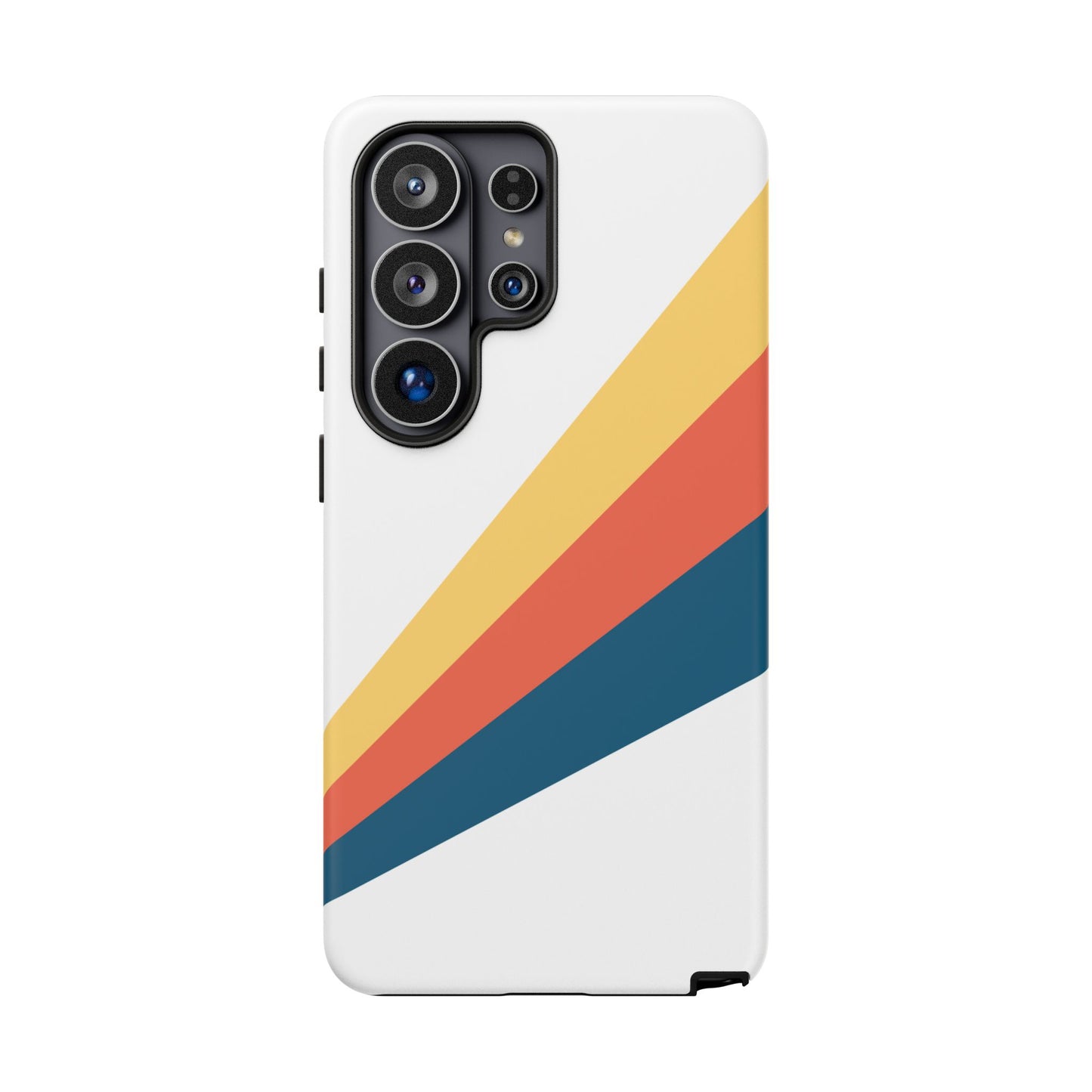Diagonal Color Stripe Tough Phone Case