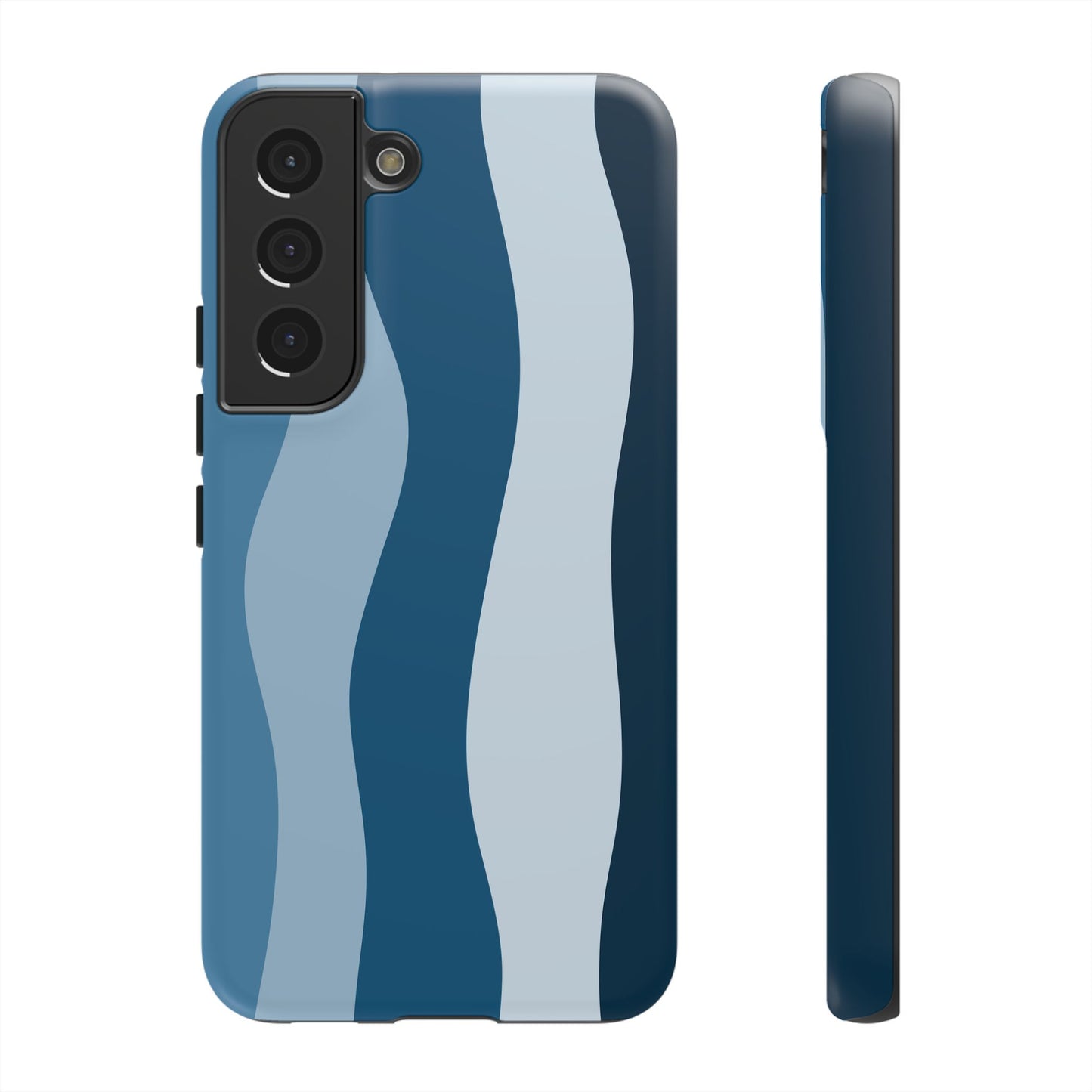 Blue Tide Wave Tough Phone Case