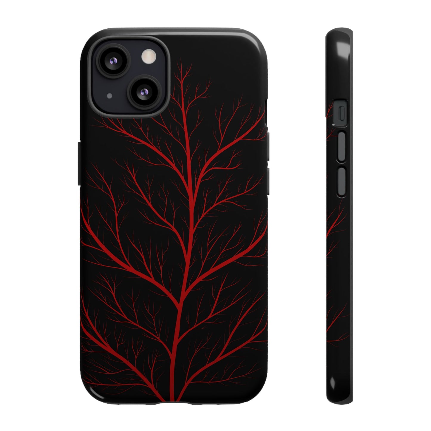 Crimson Branch Tough Phone Case