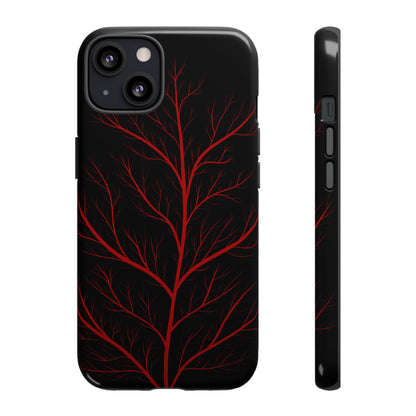 Crimson Branch Tough Phone Case
