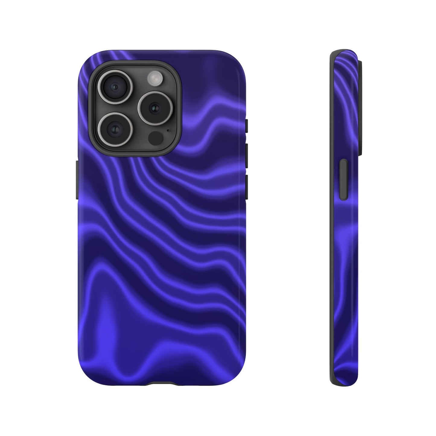 Neon Purple Flow Tough Phone Case