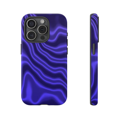 Neon Purple Flow Tough Phone Case