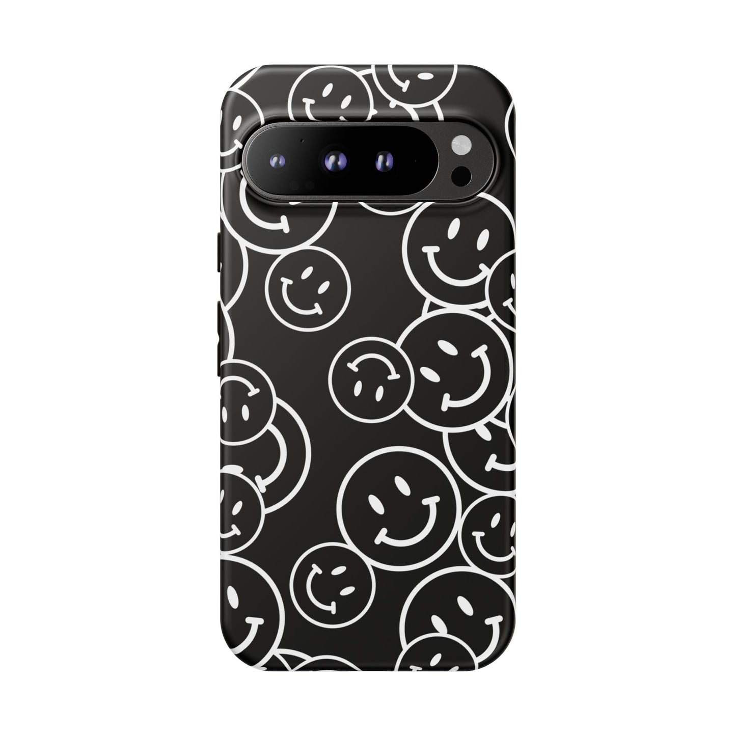 Happy Face Pattern Tough Phone Case