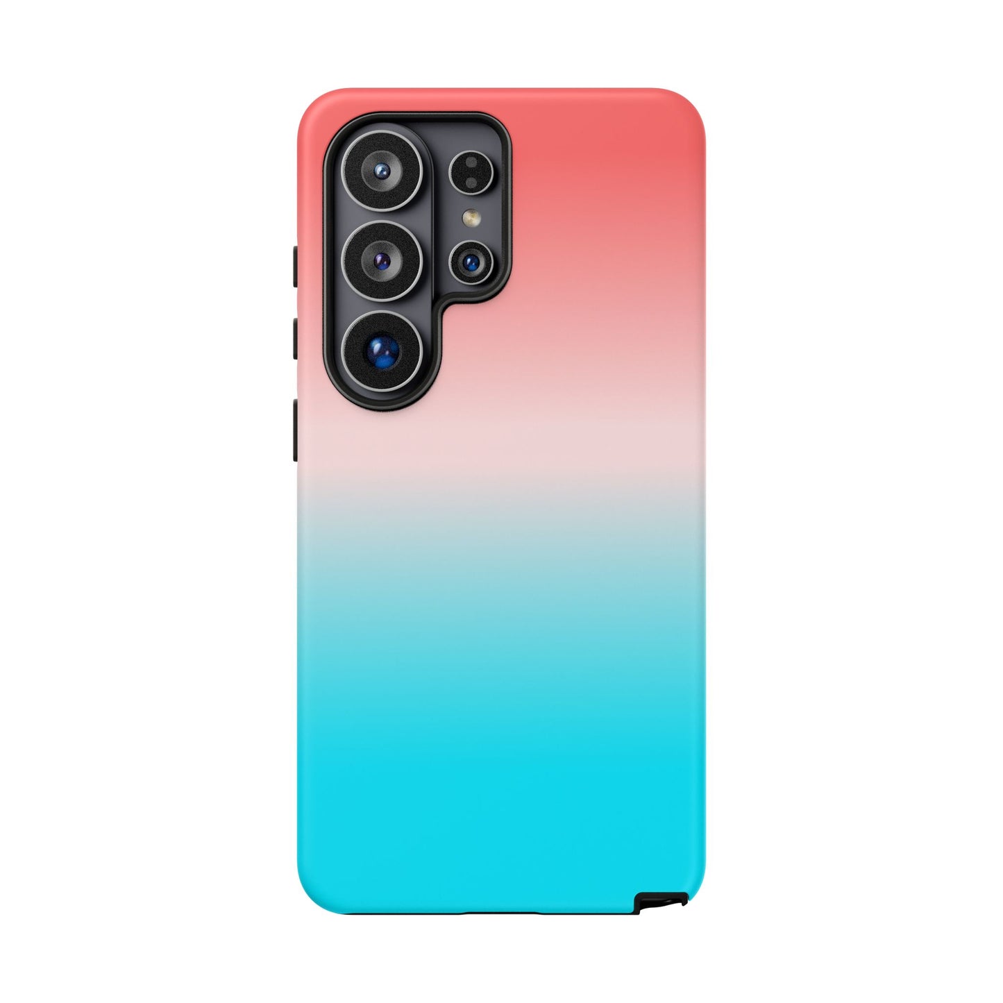 Pink Aqua Gradient Tough Phone Case