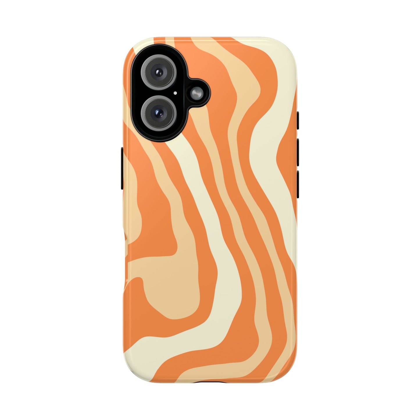 Peach Cream Swirl Tough Phone Case