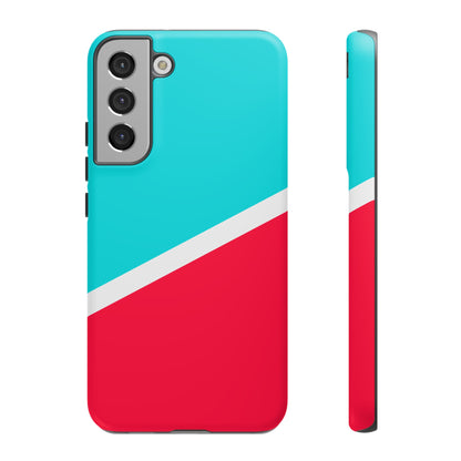 Aqua Pop Colorblock Tough Phone Case