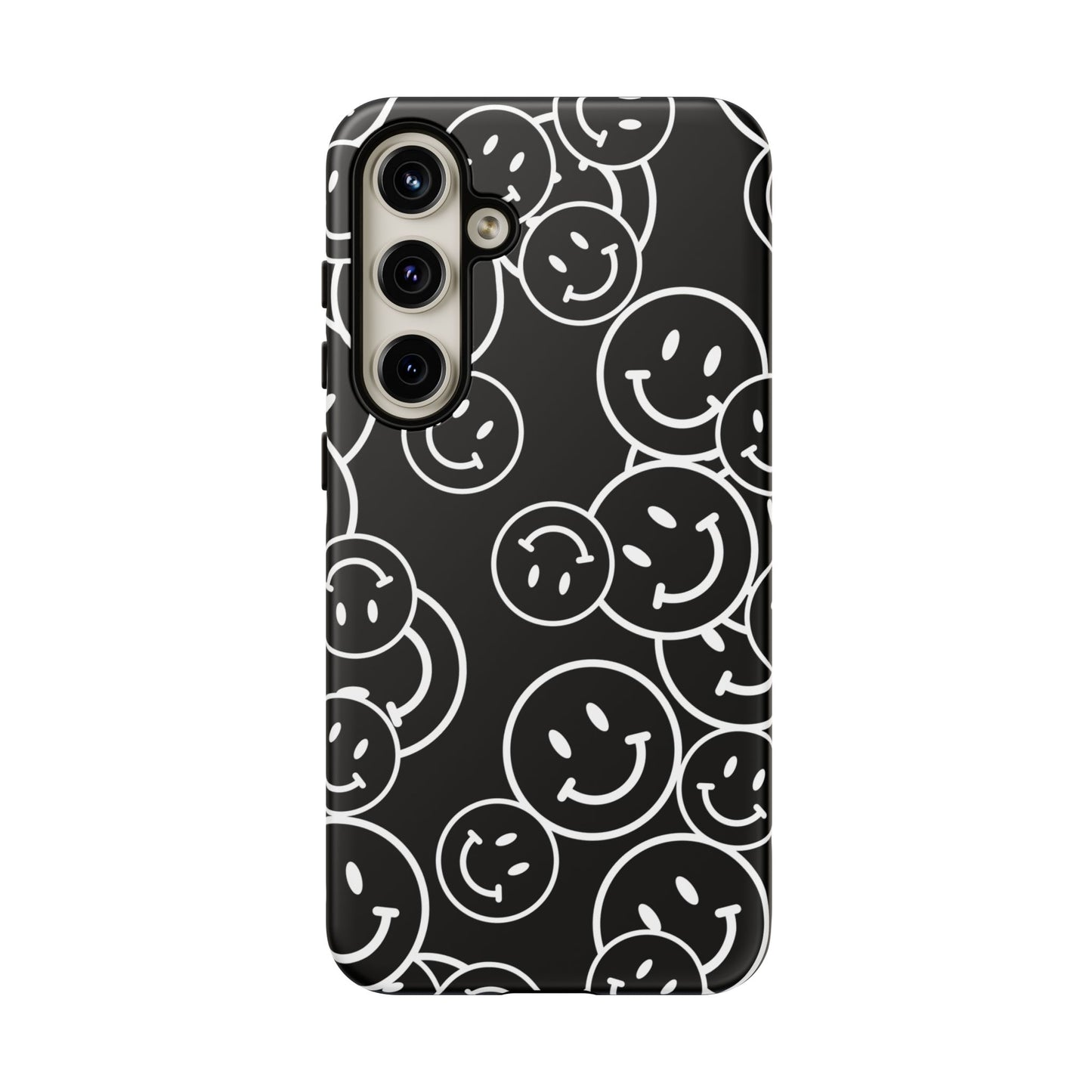Happy Face Pattern Tough Phone Case