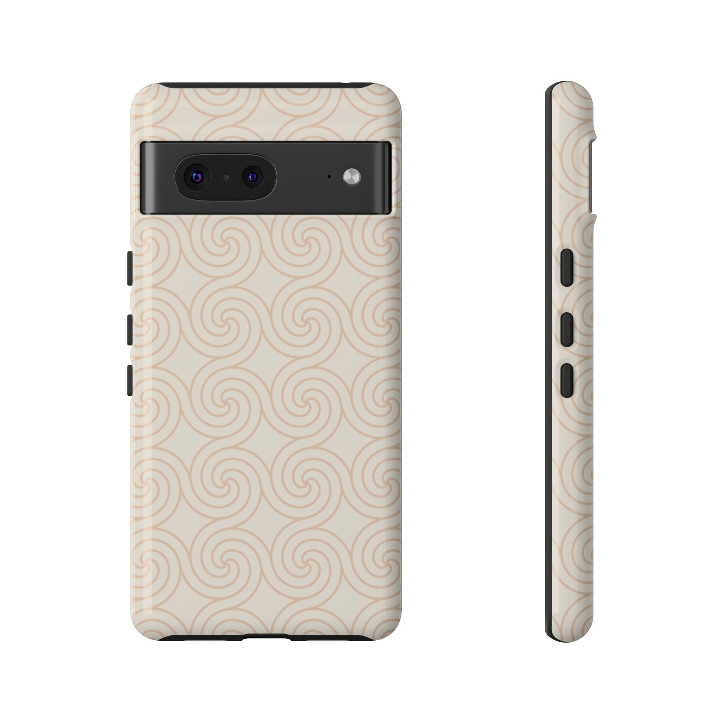 Soft Sand Spiral Tough Phone Case