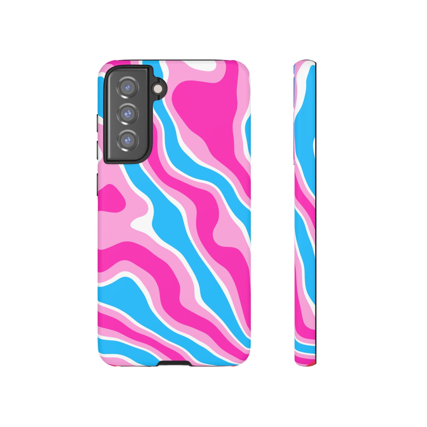 Candy Aqua Wave Tough Phone Case