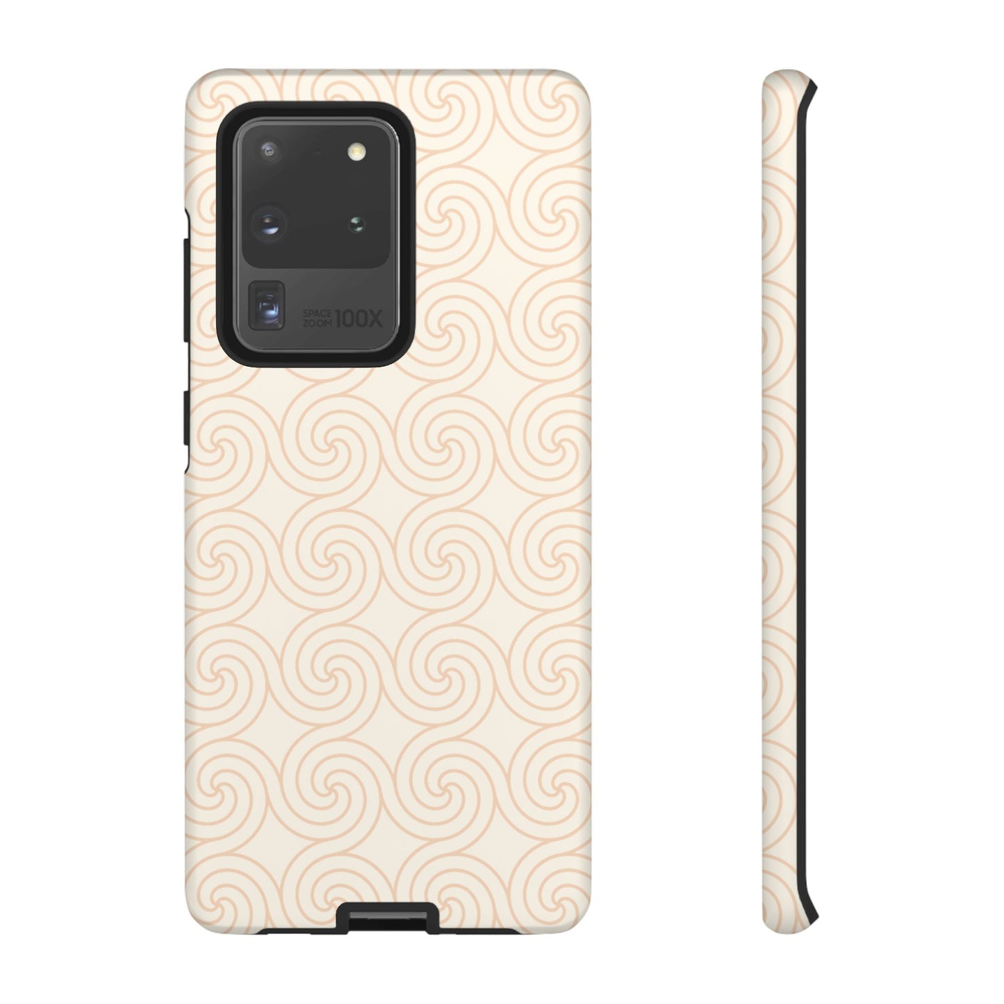 Soft Sand Spiral Tough Phone Case