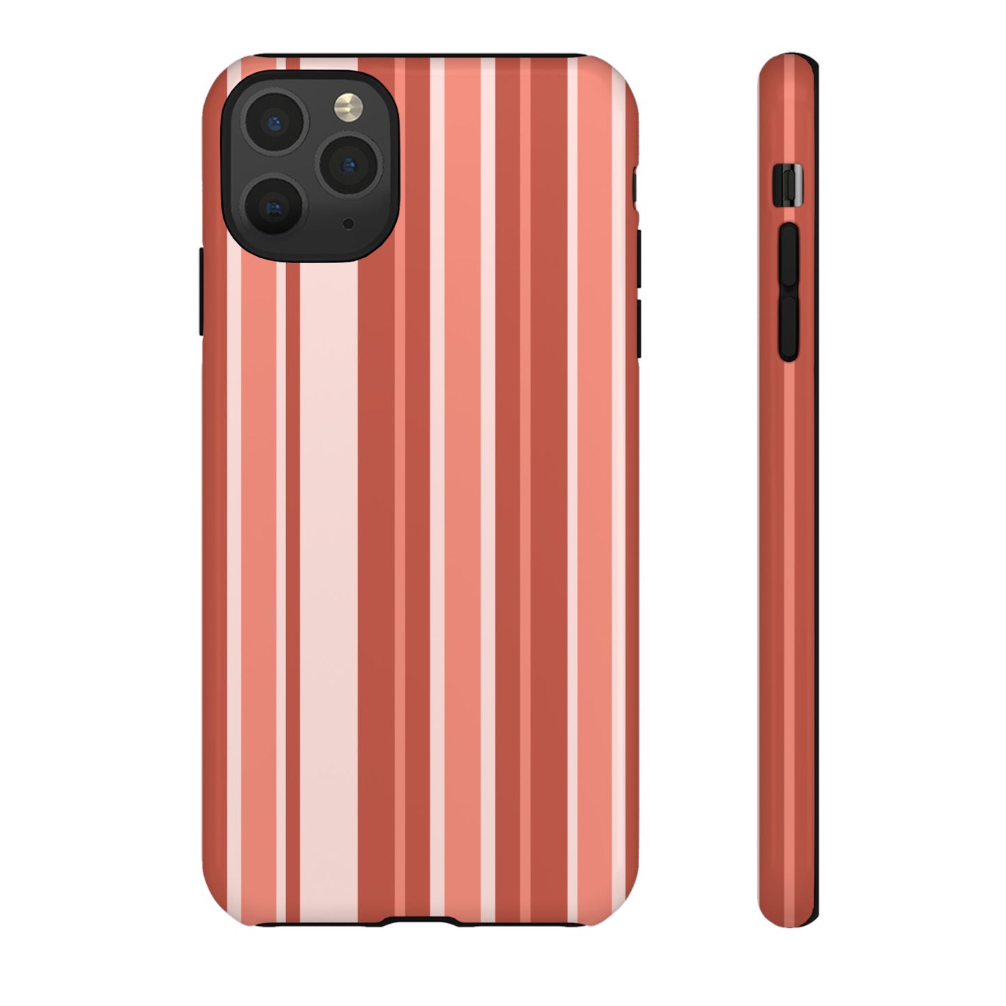 Terracotta Stripe Tough Phone Case