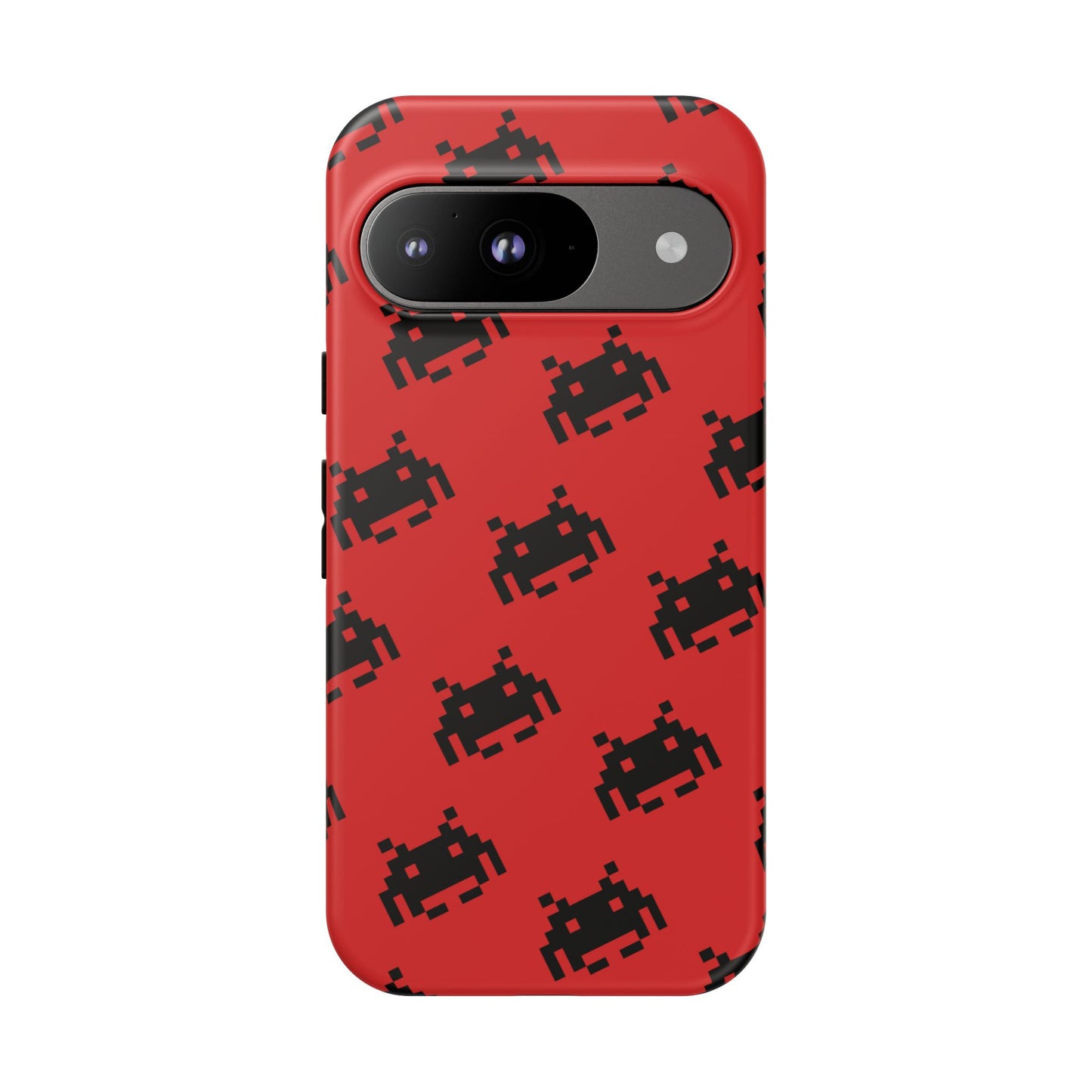 Red Pixel Alien Tough Phone Case
