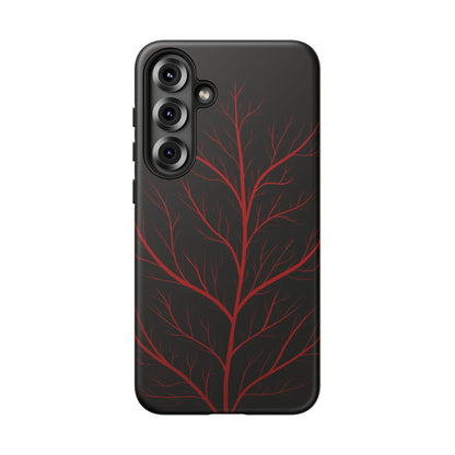 Crimson Branch Tough Phone Case