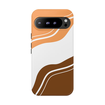 Caramel Cream Wave Tough Phone Case