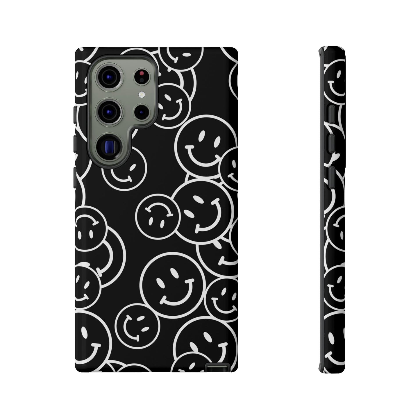 Happy Face Pattern Tough Phone Case